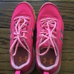 Pink Under Armor shoes
